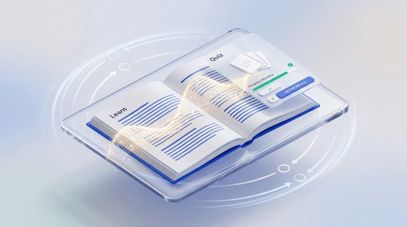 Active recall meets any book