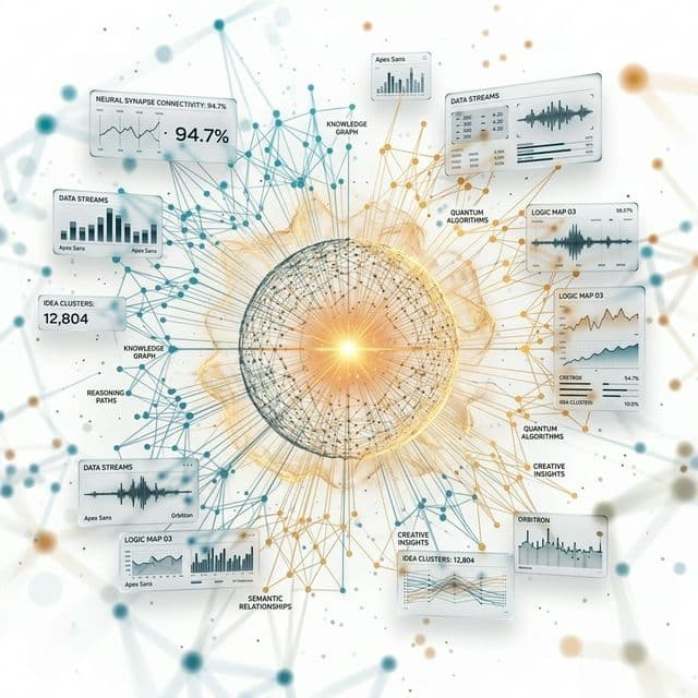 AI Knowledge Graph - Connections between books and ideas