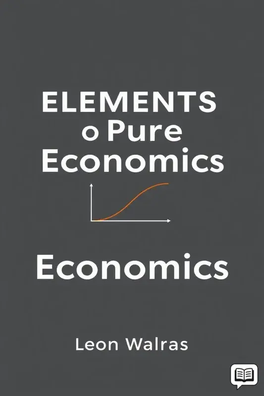 Elements of Pure Economics, Or, The Theory of Social Wealth